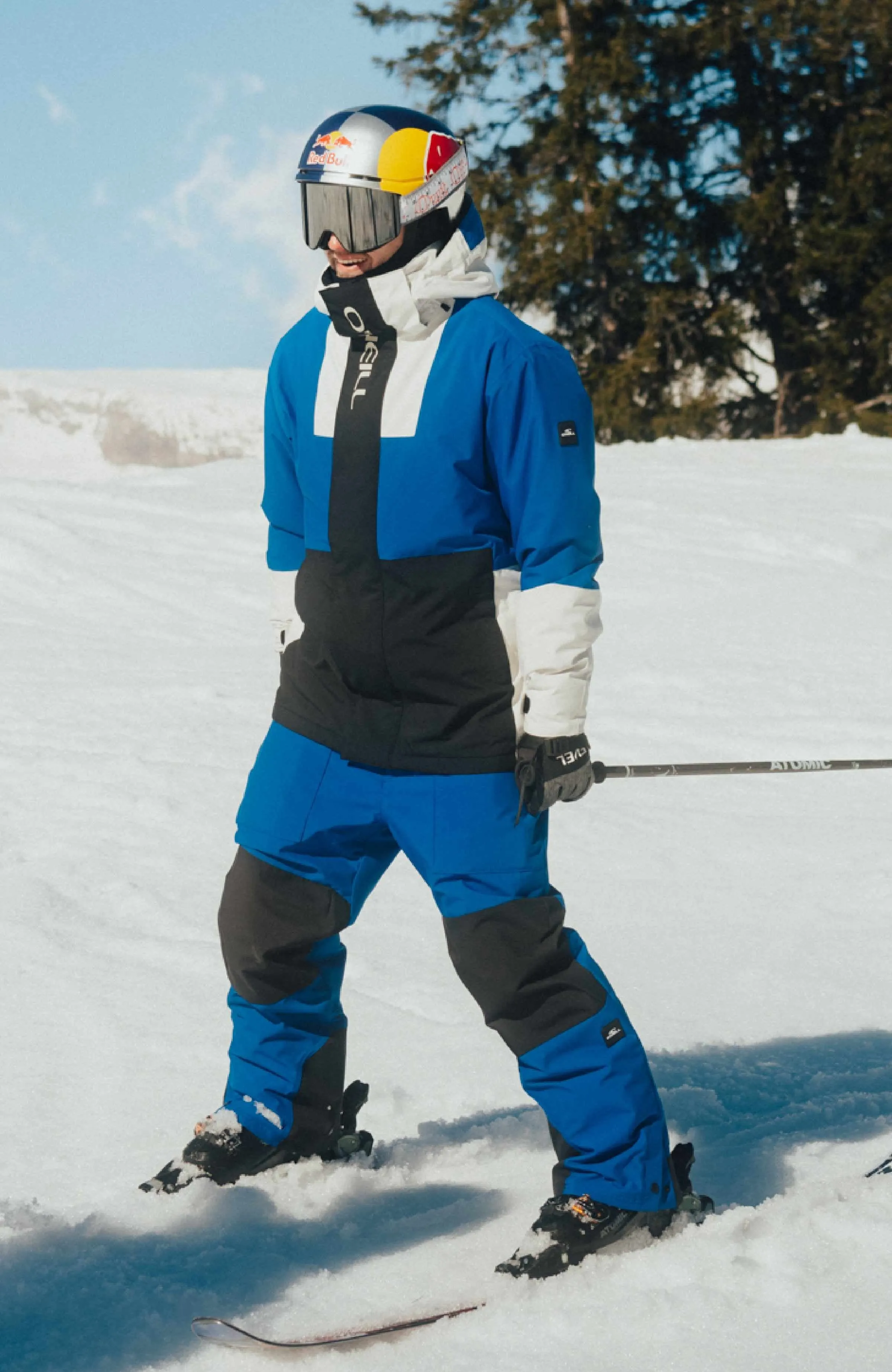 Shred Bib Skihose | Surf the web Blue