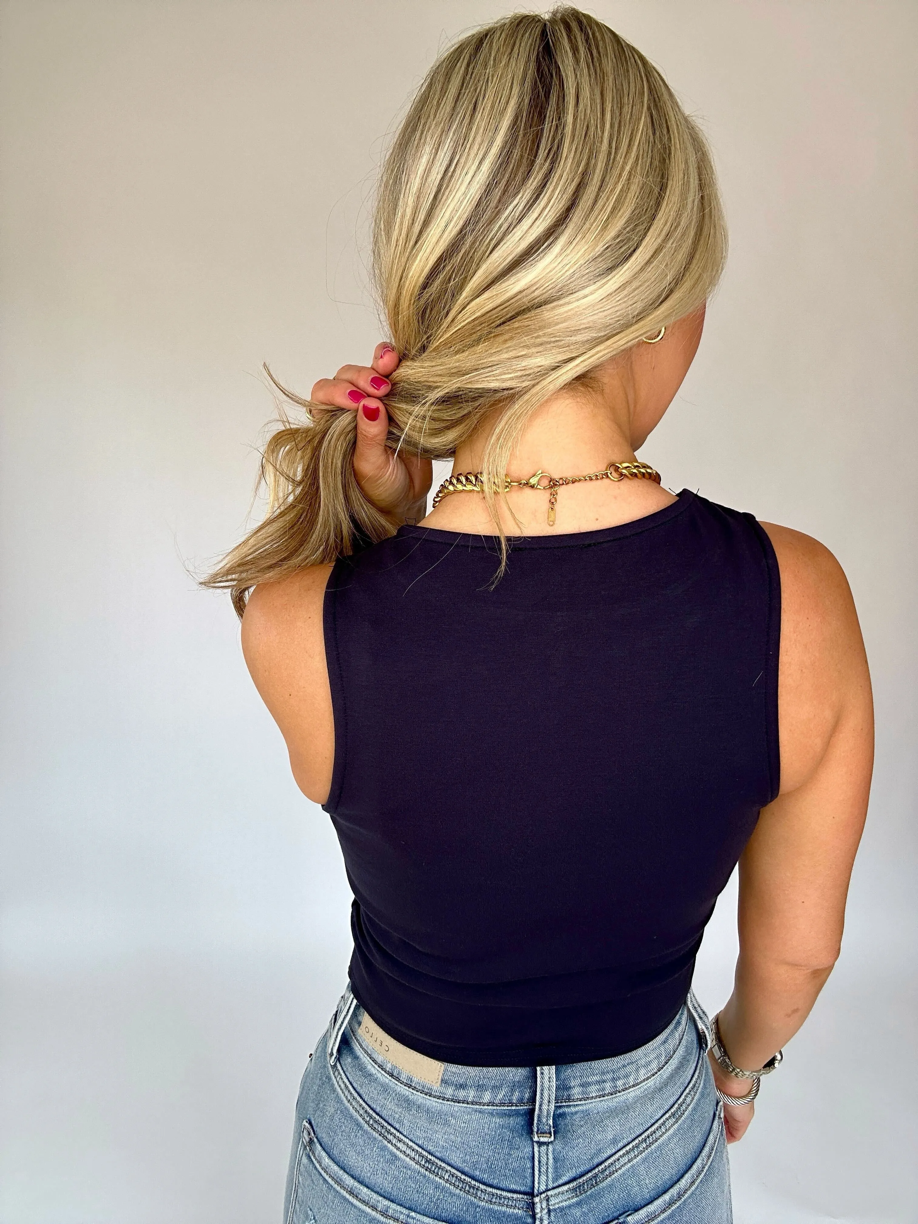 Signature Move Ponte Knit Tank