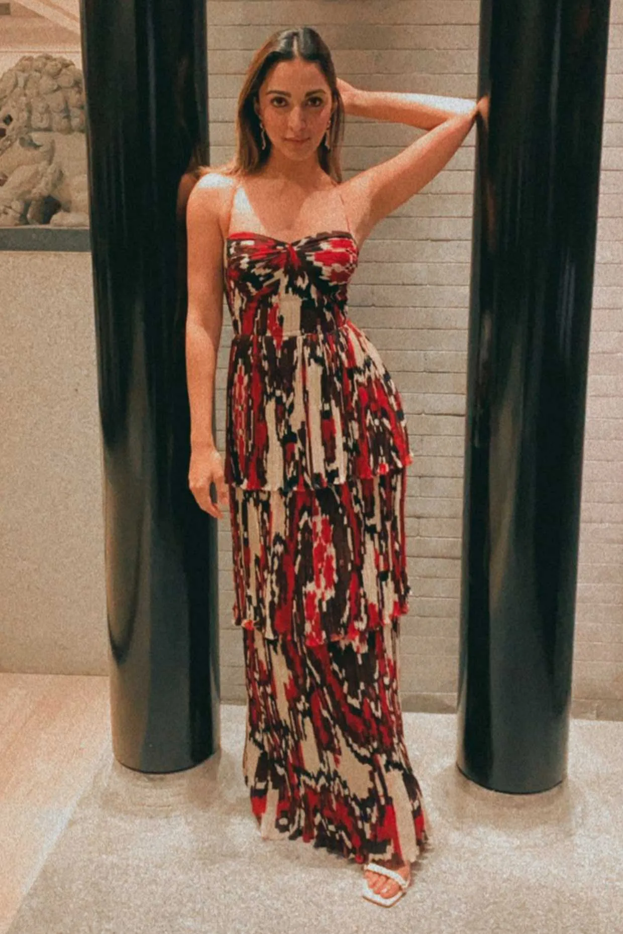 SK Ikat Tier Dress AW 21115
