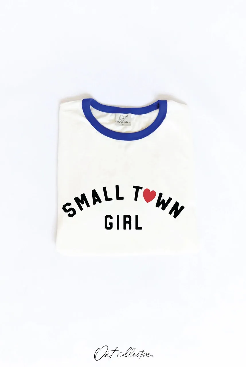 Small Town Girl Ringer Tee
