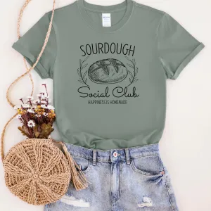Sourdough Social Club Tee - Happiness is Homemade