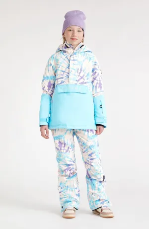 Star Printed Skihose | Pink Tie Dye