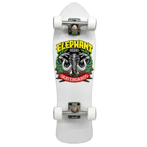 Street Axe Black Mini Cruiser white 8.25 x 28