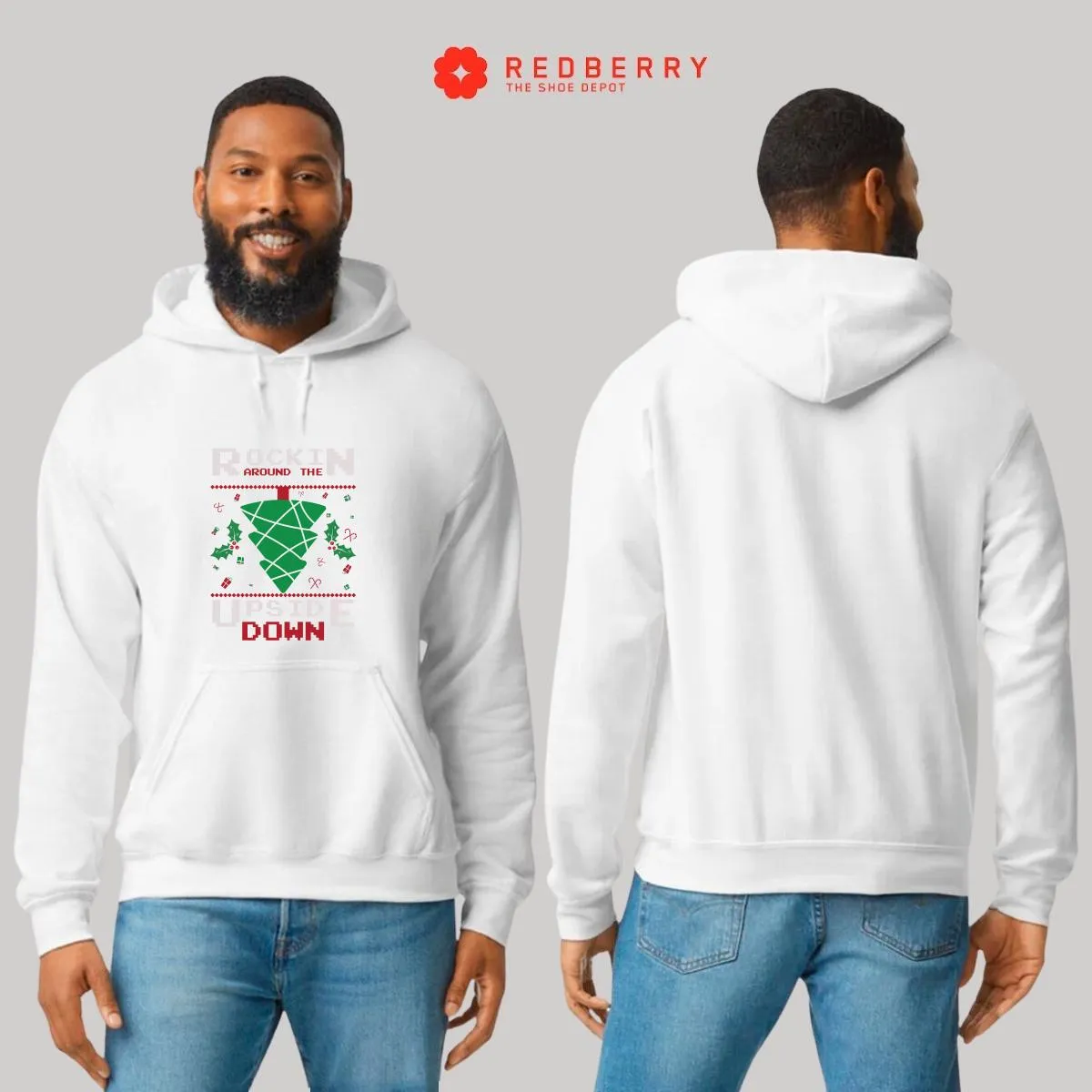 Sudadera Deportiva Hombre Navideña Hoodie 015