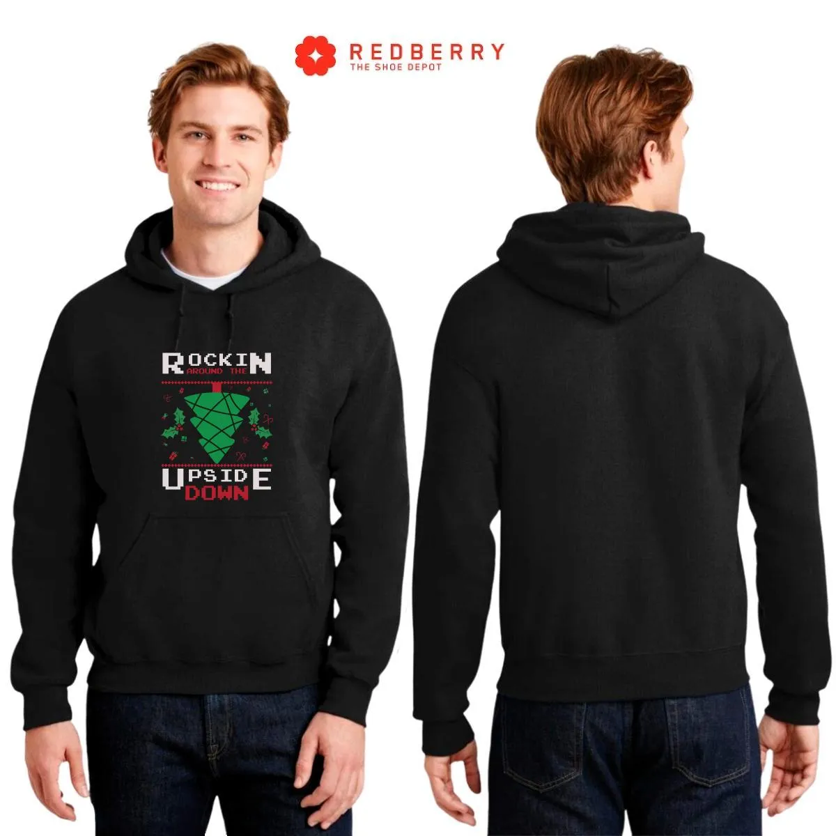 Sudadera Deportiva Hombre Navideña Hoodie 015