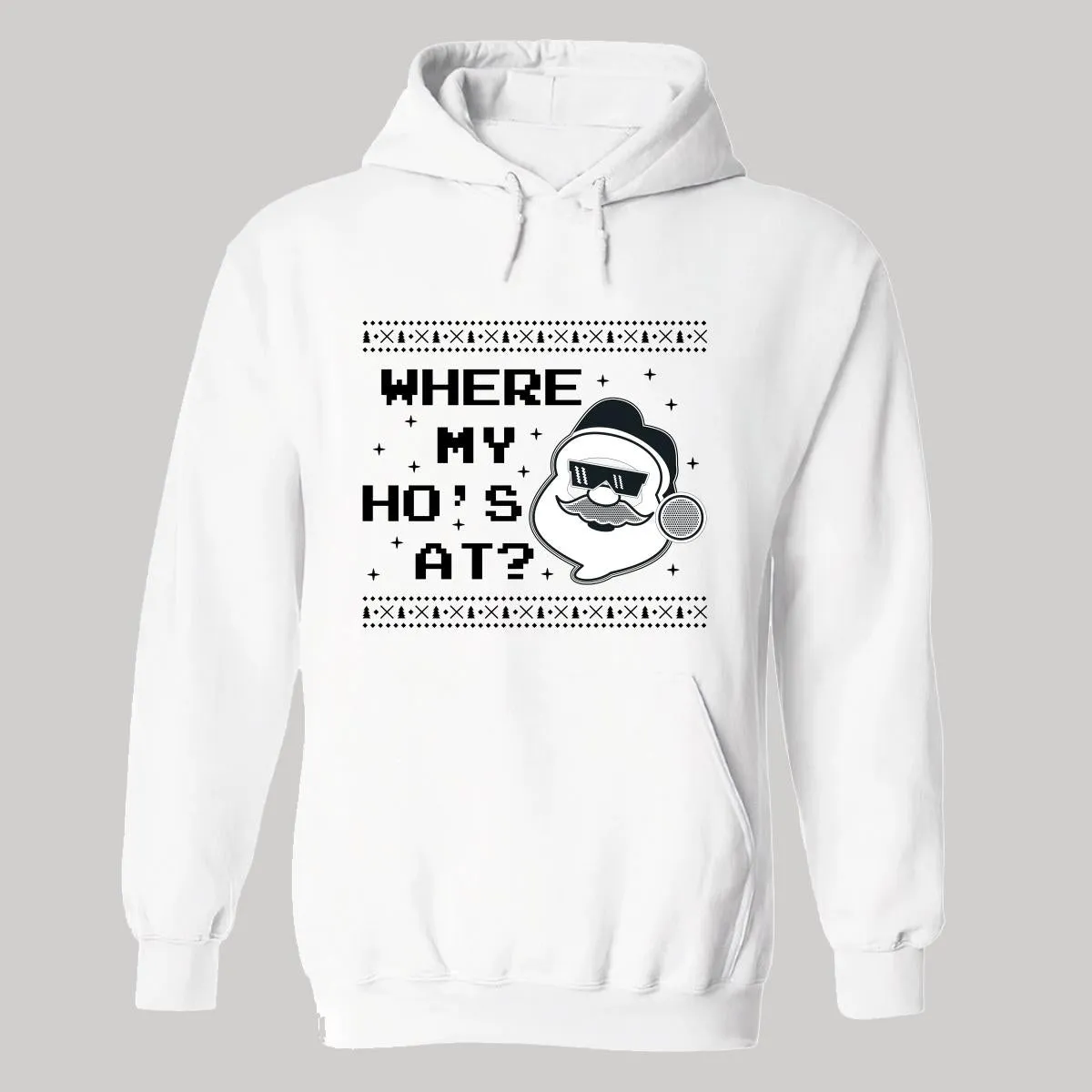 Sudadera Deportiva Hombre Navideña Hoodie 017