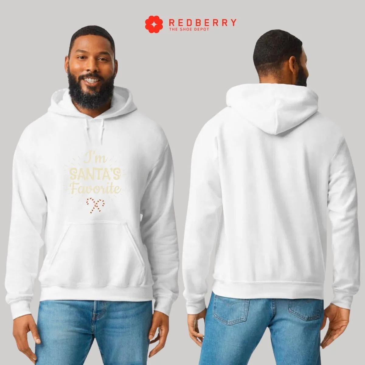 Sudadera Deportiva Hombre Navideña Hoodie 035