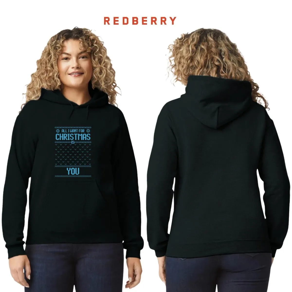 Sudadera Deportiva Mujer Navideña Hoodie 024