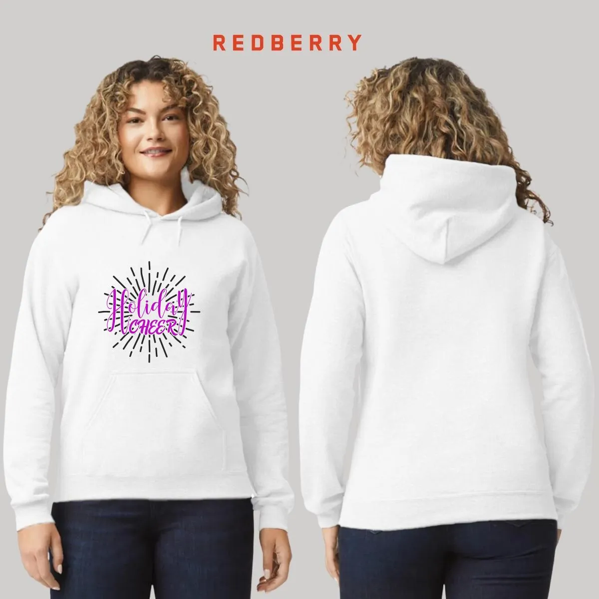 Sudadera Deportiva Mujer Navideña Hoodie 044