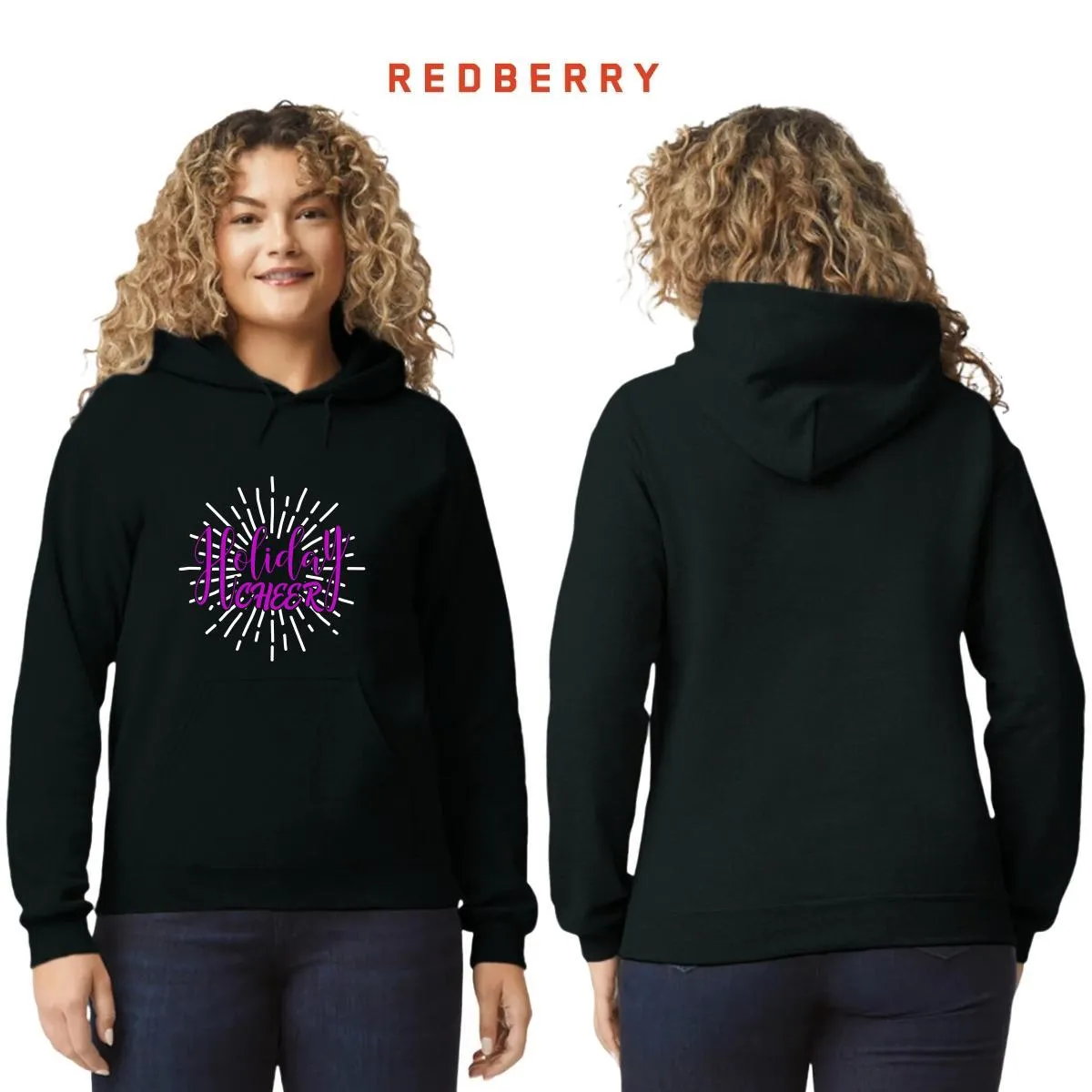 Sudadera Deportiva Mujer Navideña Hoodie 044