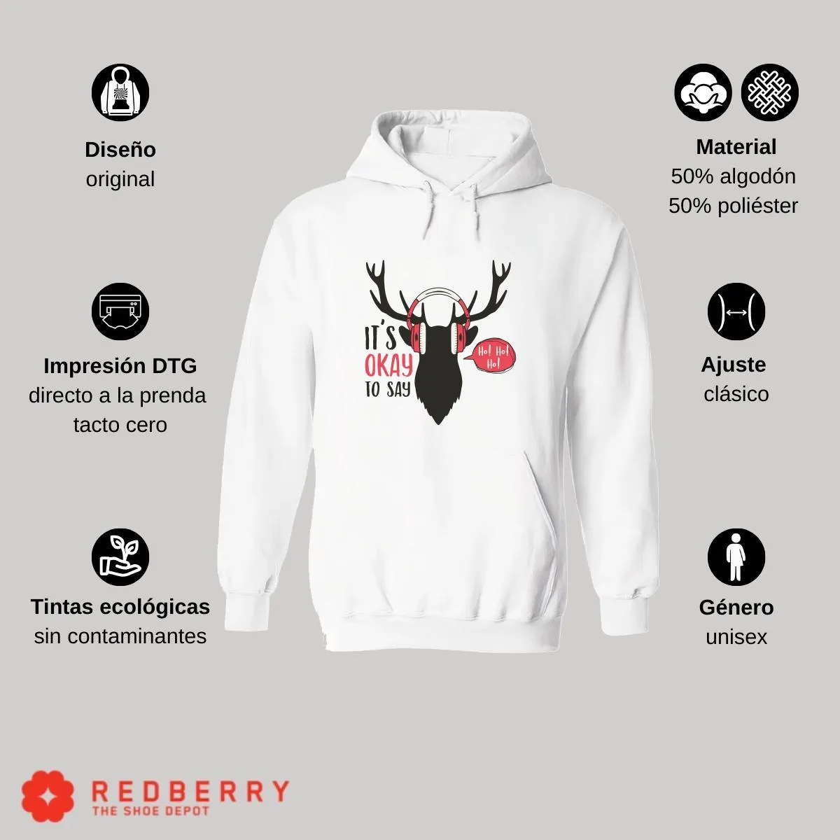 Suéter Navideño Ugly Sweater Hombre  001