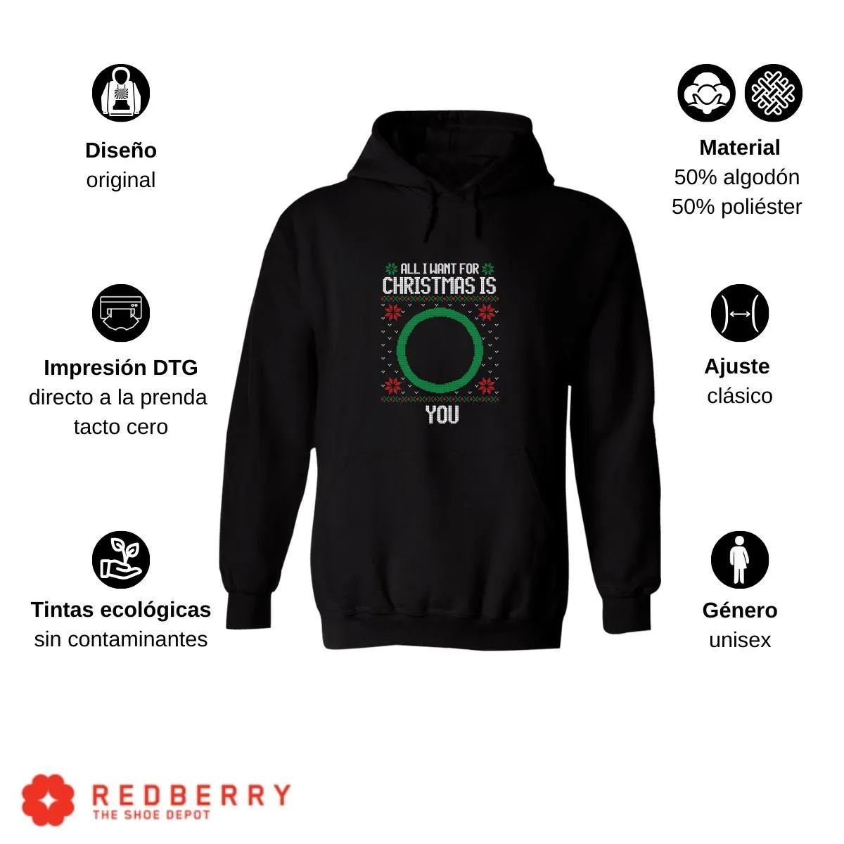 Suéter Navideño Ugly Sweater Hombre  026