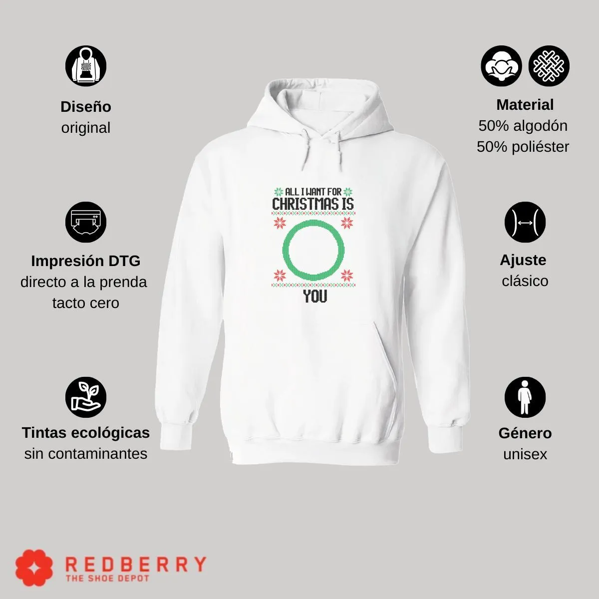 Suéter Navideño Ugly Sweater Hombre  026