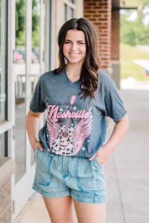 Take Me to Music City Graphic Tee
