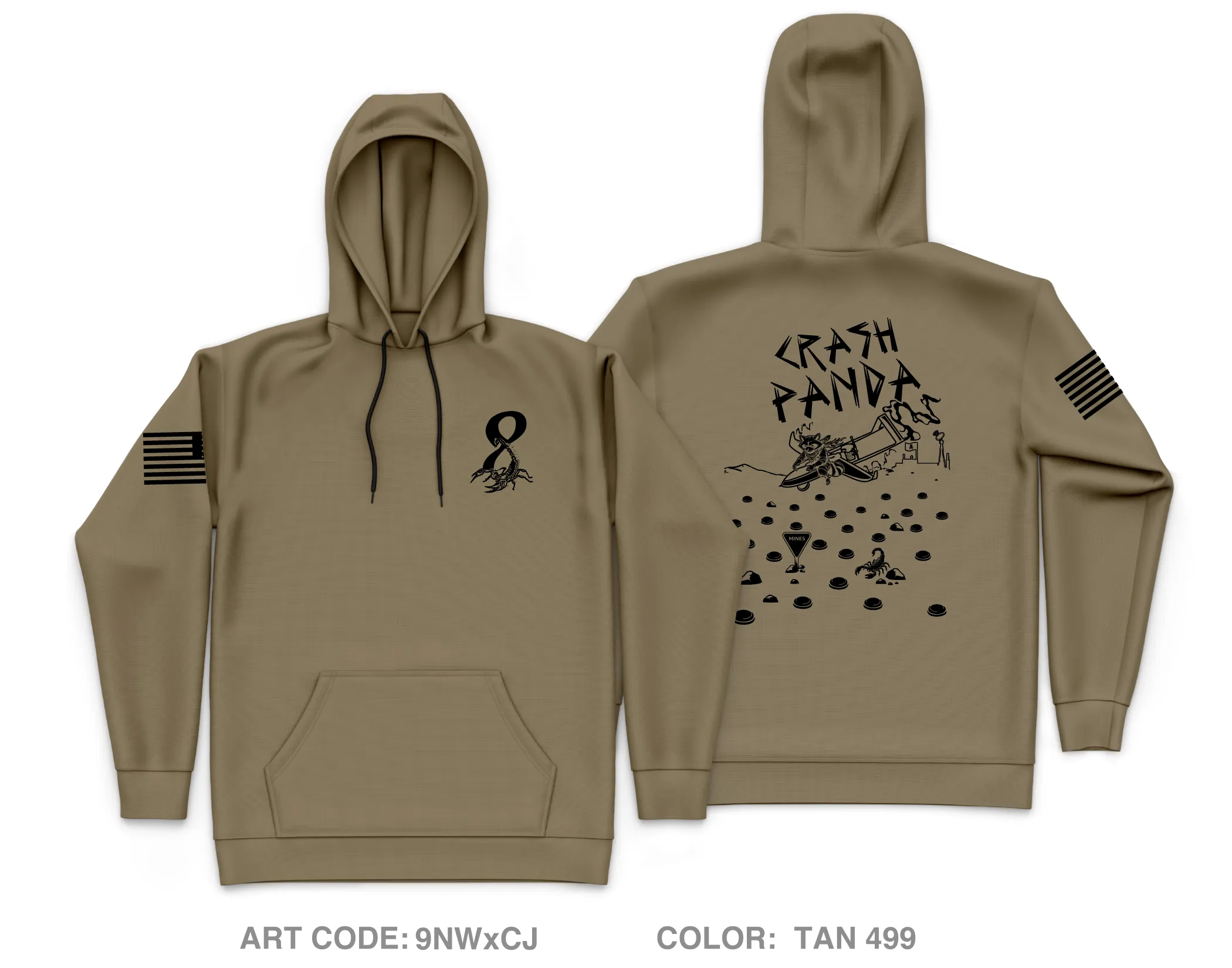 Textron Systems Core Men's Hooded Performance Sweatshirt - 9NWxCJ