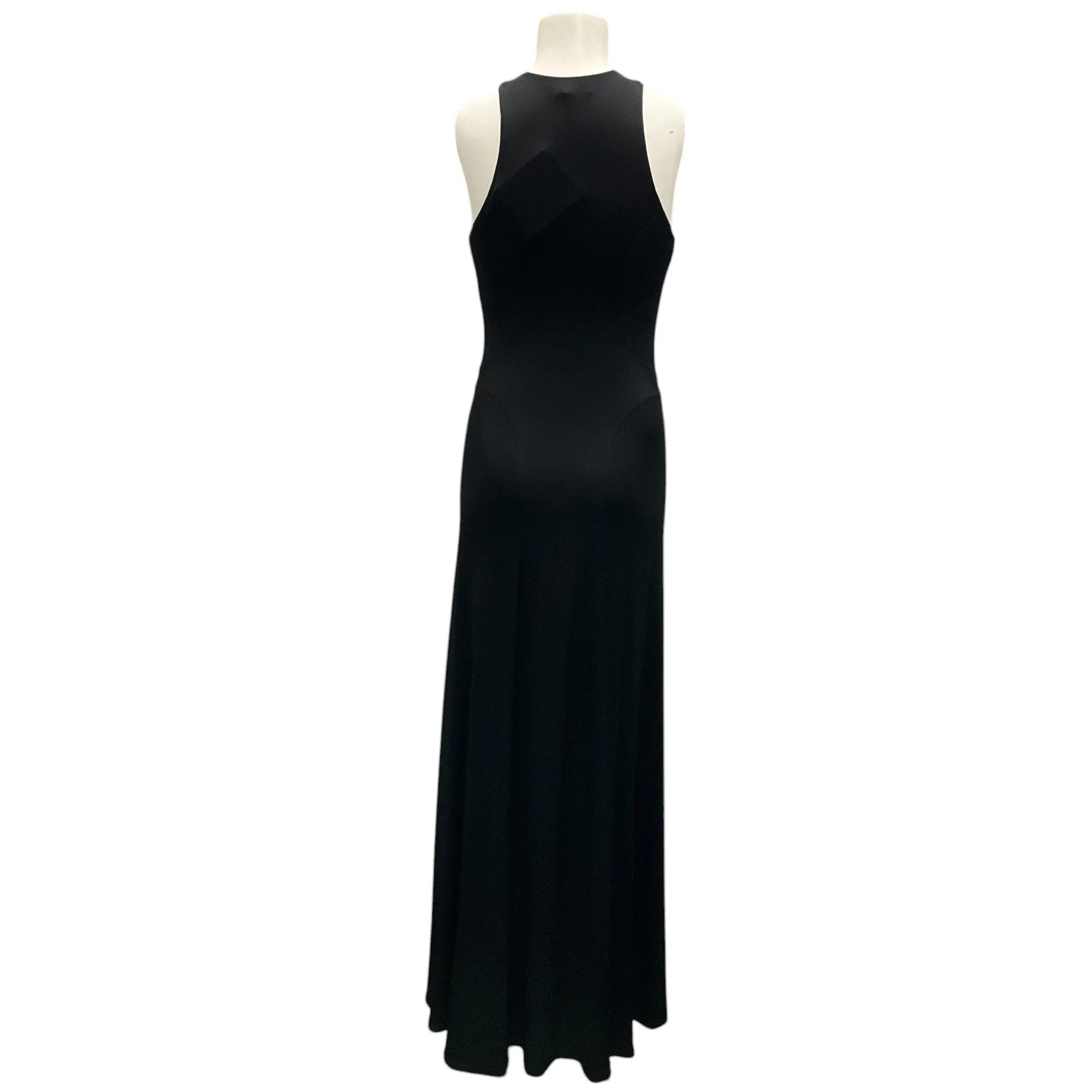 The Row Black Lujian Sleeveless Jersey Maxi Dress