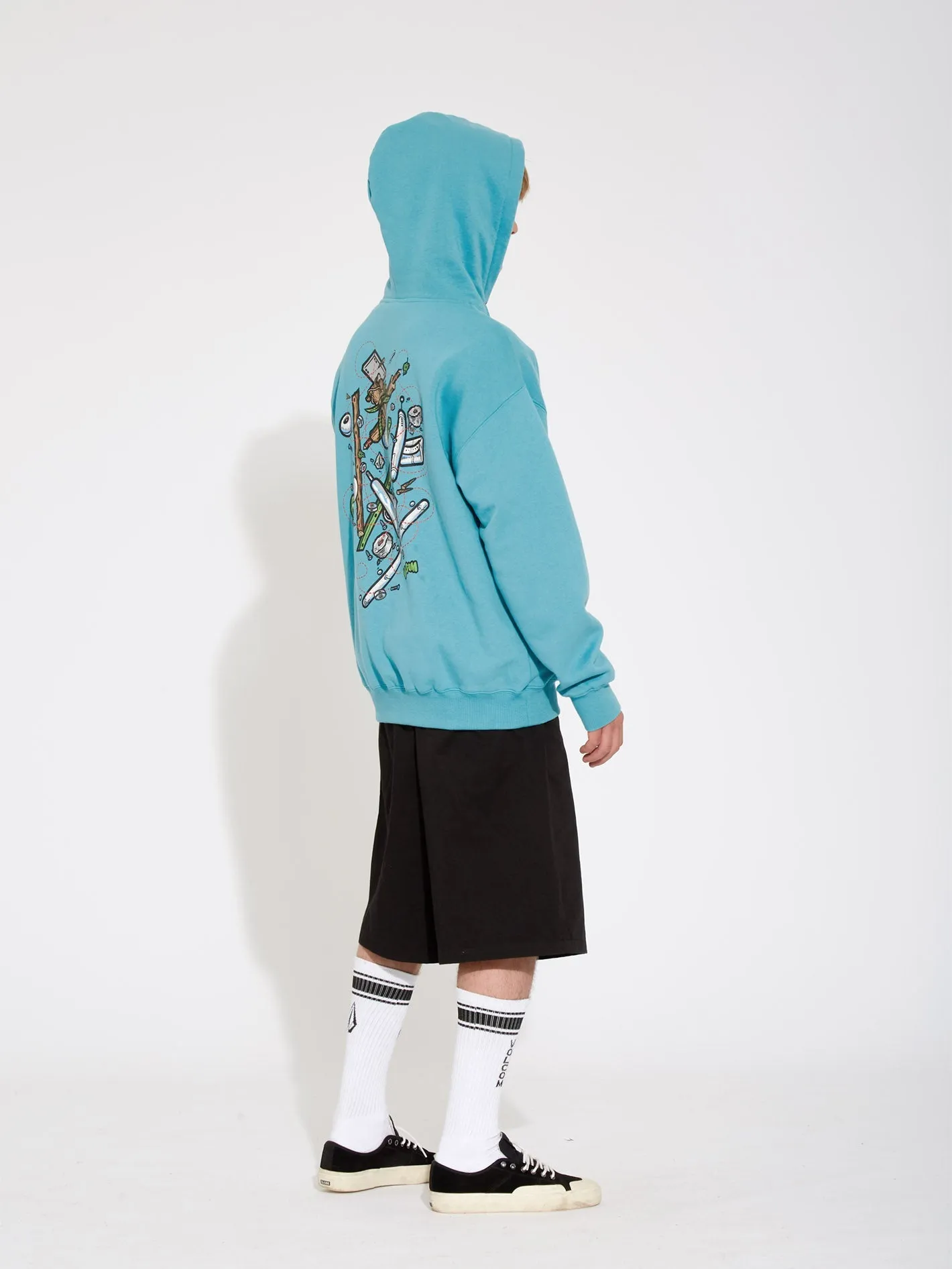 Todd Bratrud Kapuzenpullover - TEMPLE TEAL