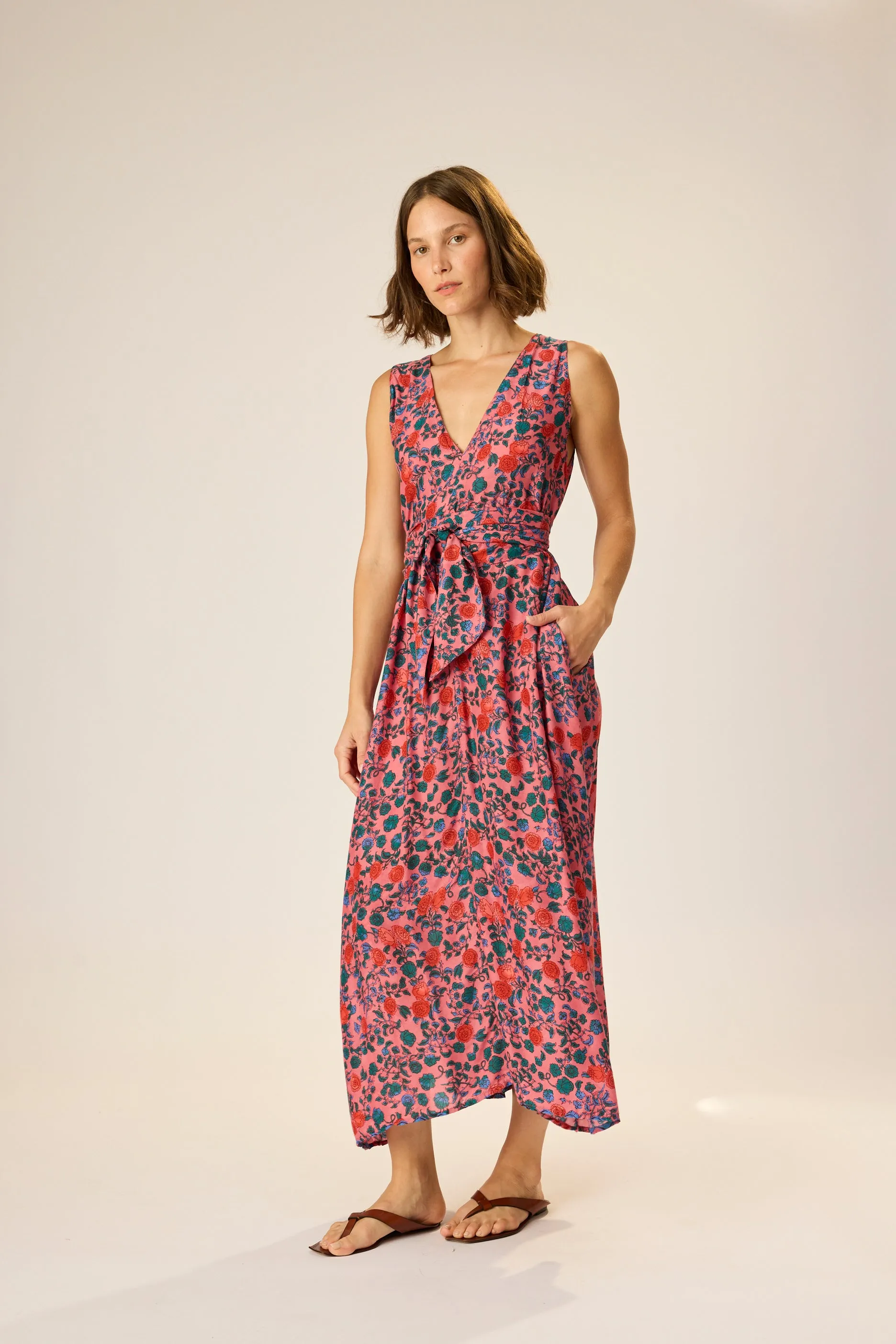 TOVA MAXI WITH SASH