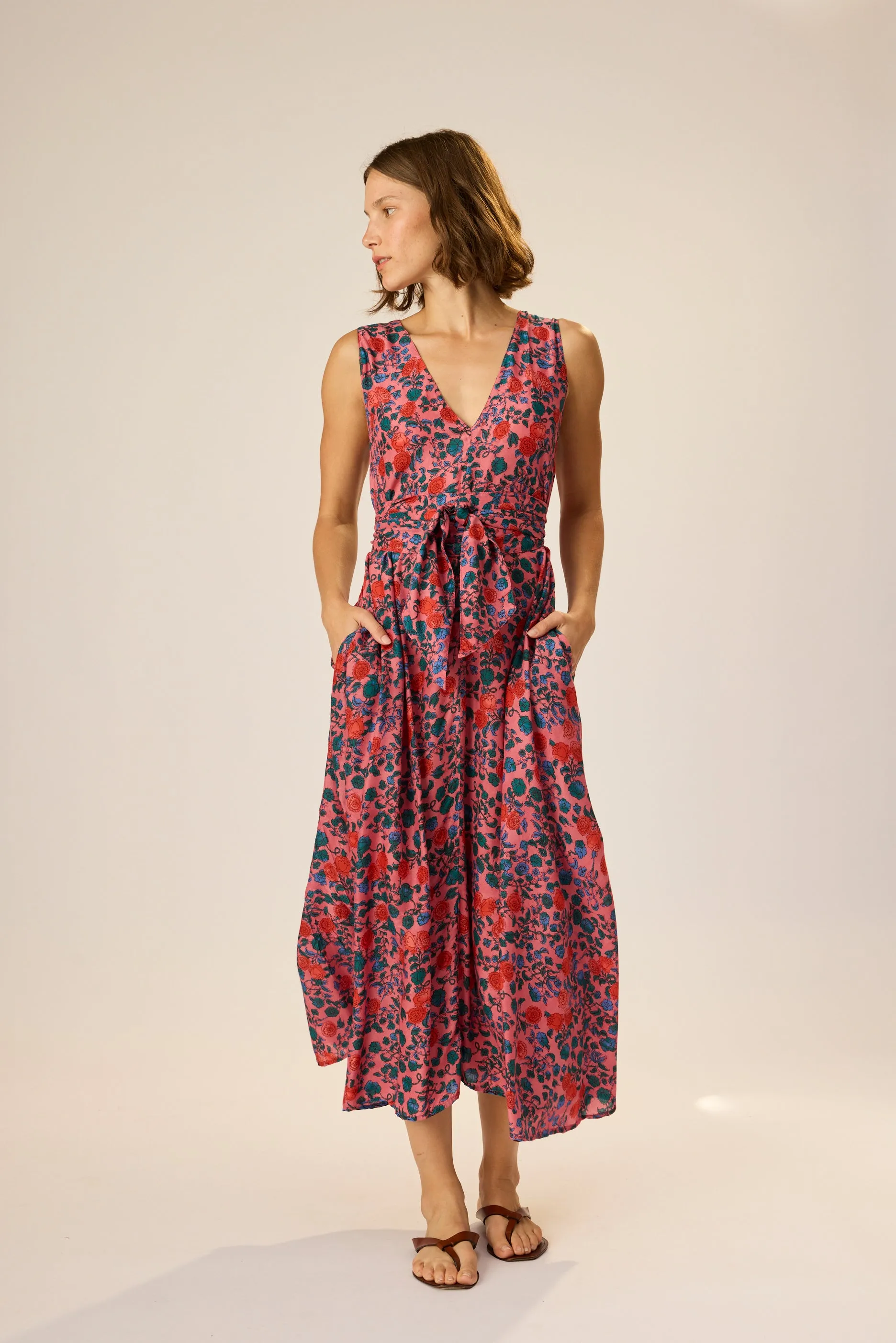 TOVA MAXI WITH SASH