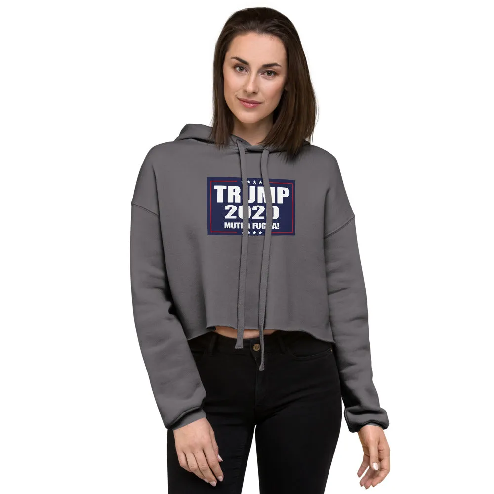TRUMP 2020 MF Women's Cropped Hoodie