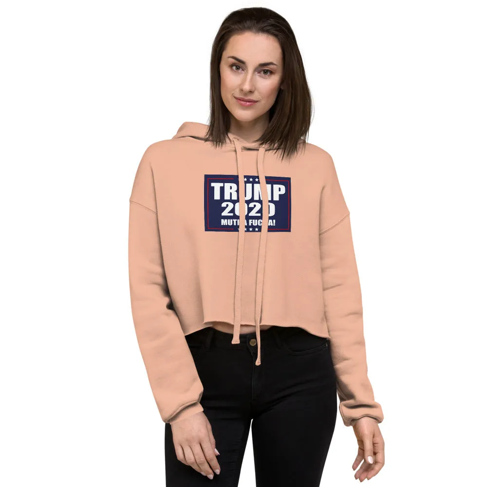 TRUMP 2020 MF Women's Cropped Hoodie