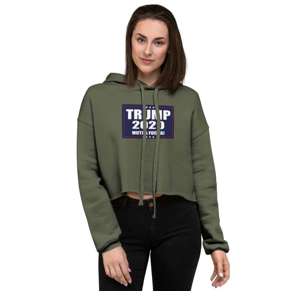 TRUMP 2020 MF Women's Cropped Hoodie