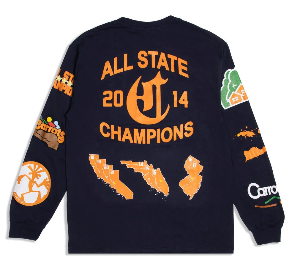 VARSITY LONG SLEEVE T-SHIRT