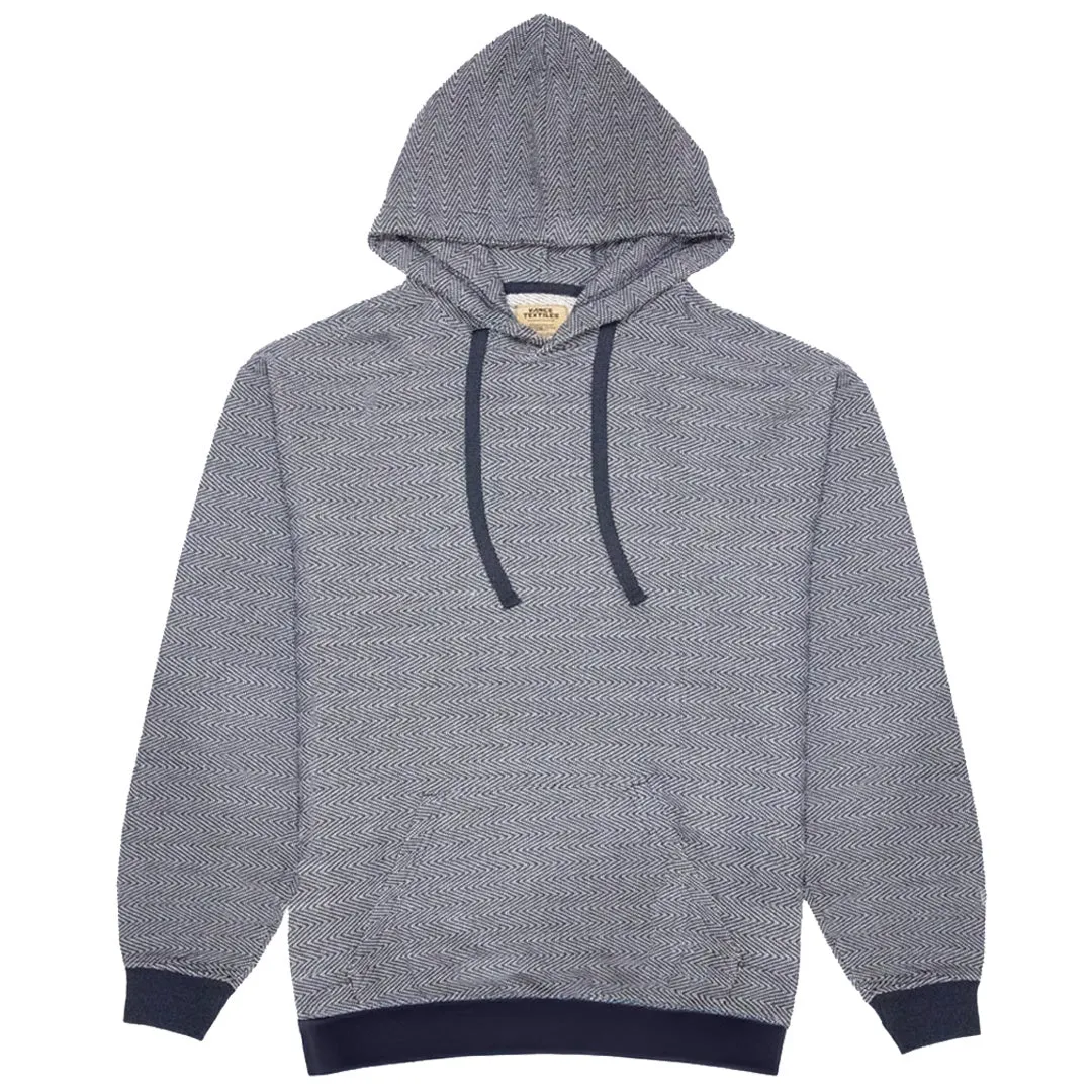VT403N - Unisex Heather Navy Herringbone Pull Over