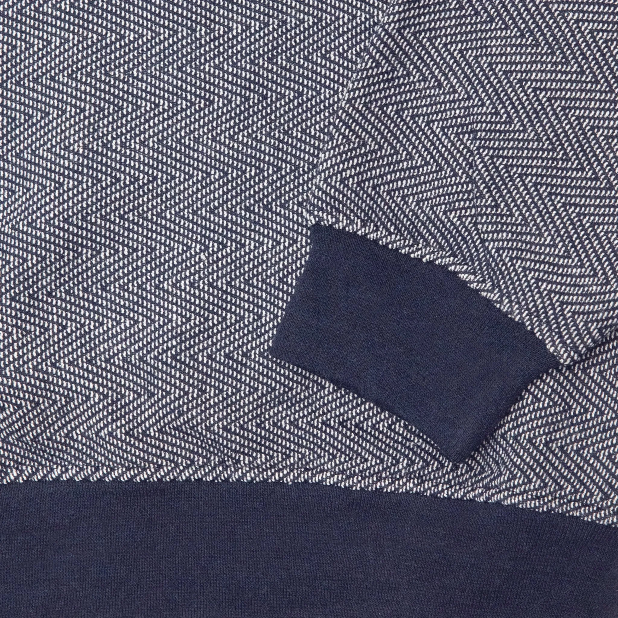 VT403N - Unisex Heather Navy Herringbone Pull Over
