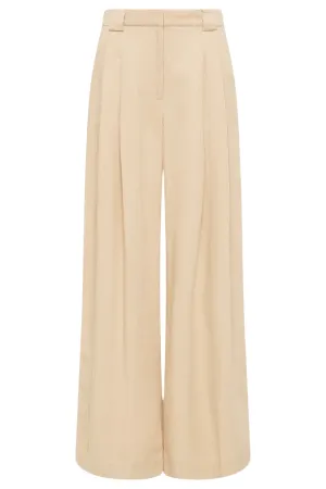 Wide Leg Pleat Pants | Dune