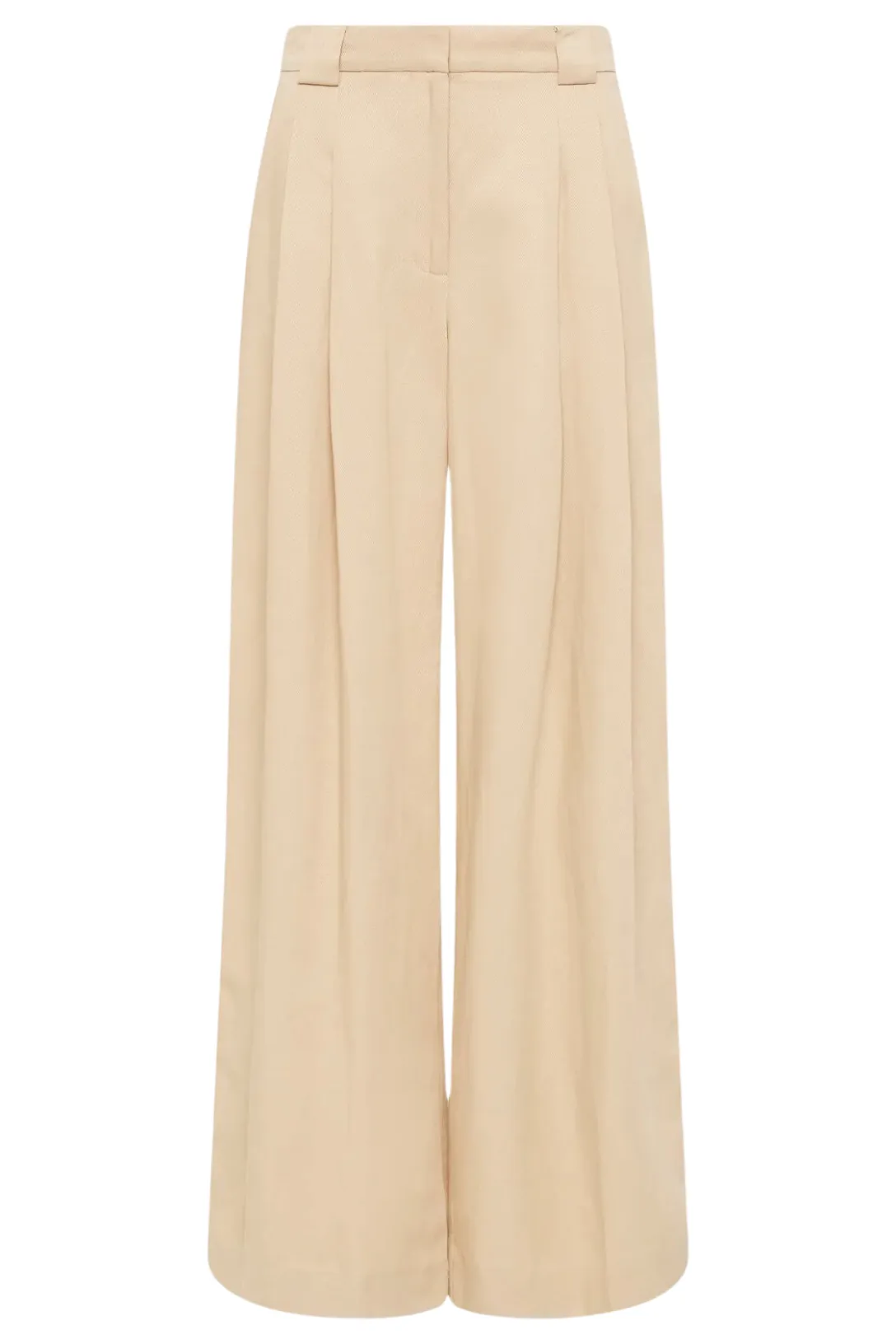 Wide Leg Pleat Pants | Dune