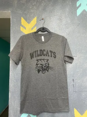 Wildcat Vintage Game Day Monochrome Graphic