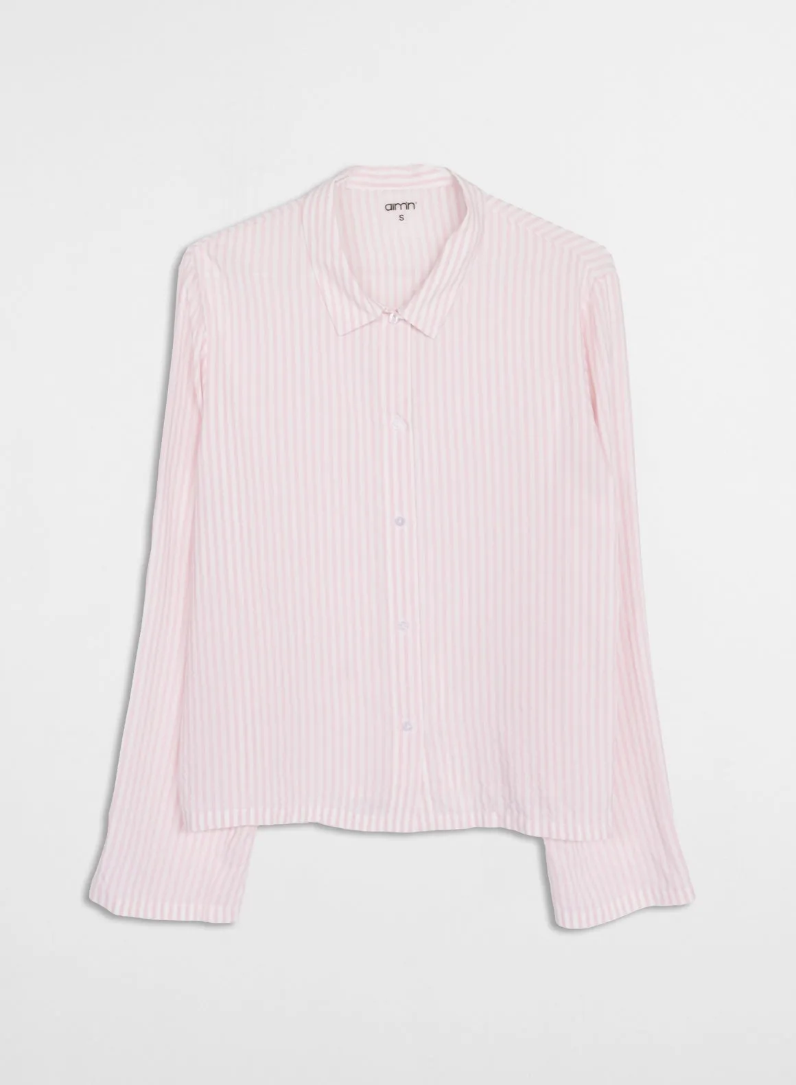 Winter Bloom Stripe Pyjama Shirt