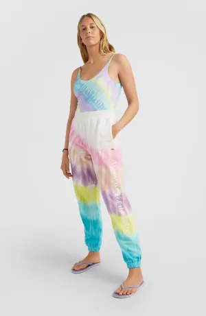 Women Of The Wave High-Waist Hose | Blue Tie Dye
