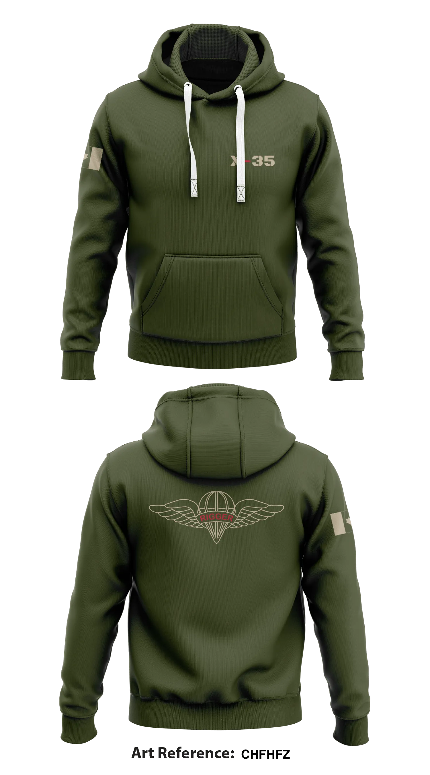 X-35 Store 1  Core Men's Hooded Performance Sweatshirt - CHFHFZ
